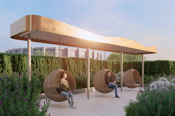 Внутри двора